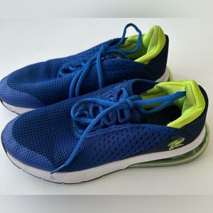 O2air Boy's Athletic Sneaker Shoes Size 4 Youth Blue.